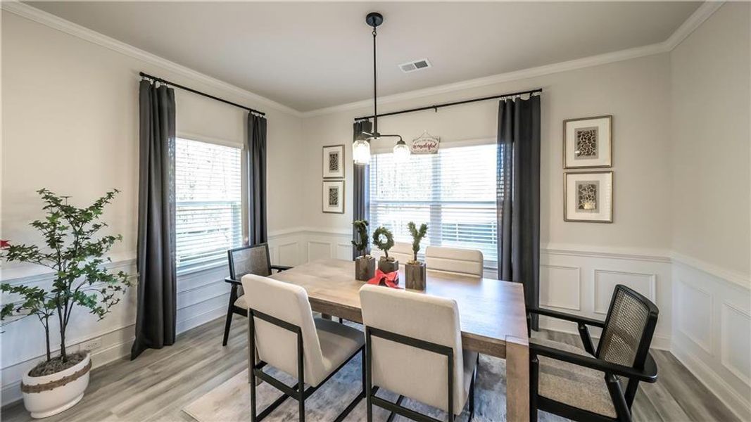 Furnished interior view inside a new home in Canterbury Villas, Carrollton (Image 14).