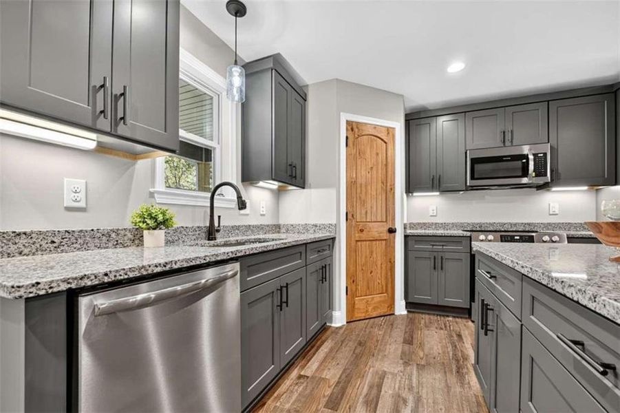 Furnished interior view inside a new home in , Ellijay (Image 5).
