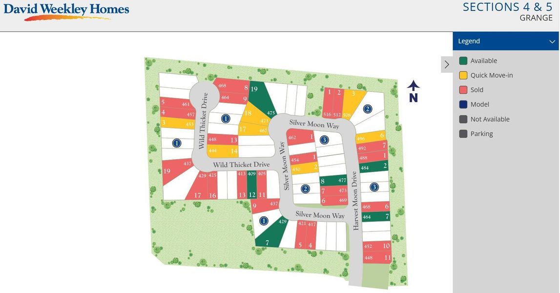 Homesite Map Homesite Map