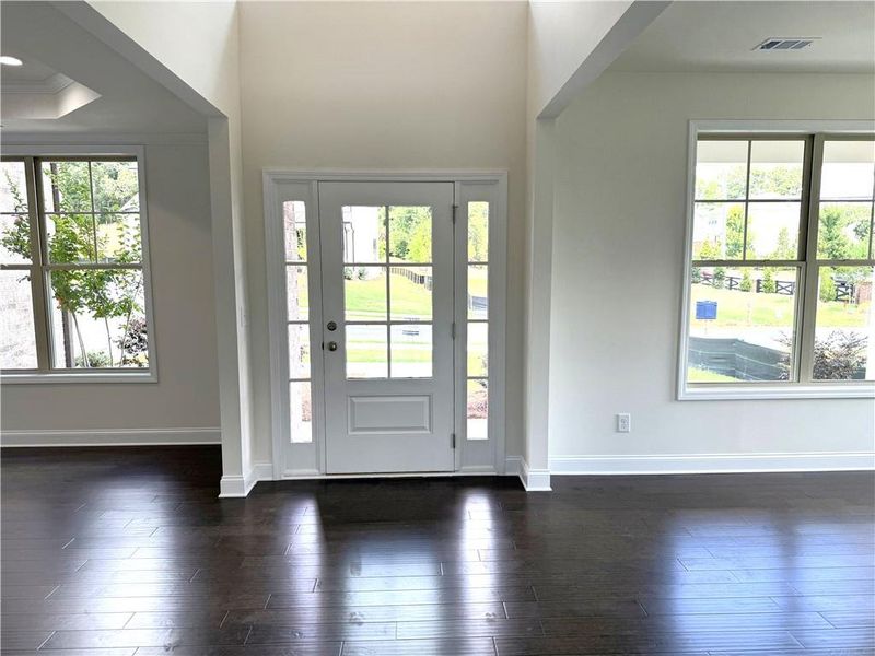 Spacious, unfurnished interior of a new home in , Sugar Hill (Image 15). Spacious, unfurnished interior of a new home in , Sugar Hill (Image 15).