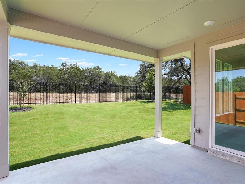 Covered Patio