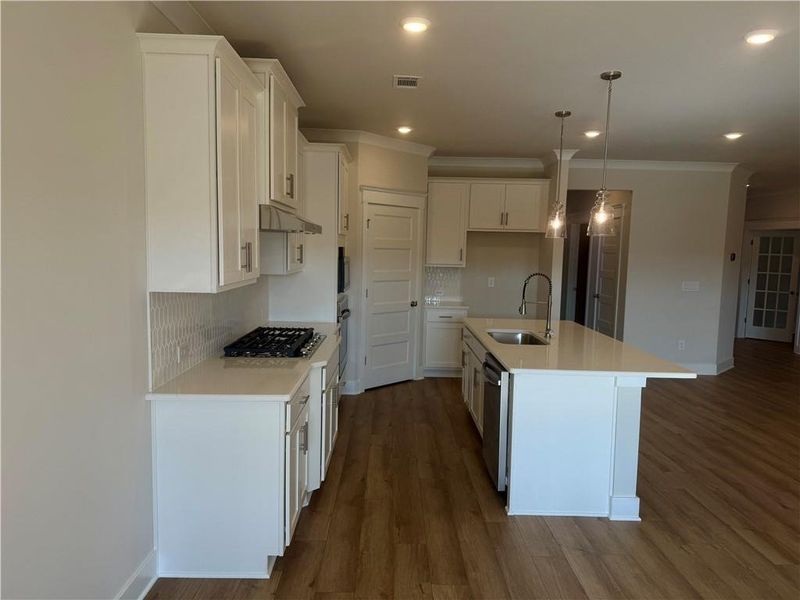 Furnished interior view inside a new home in Ponderosa Farms Estates, Gainesville (Image 11).