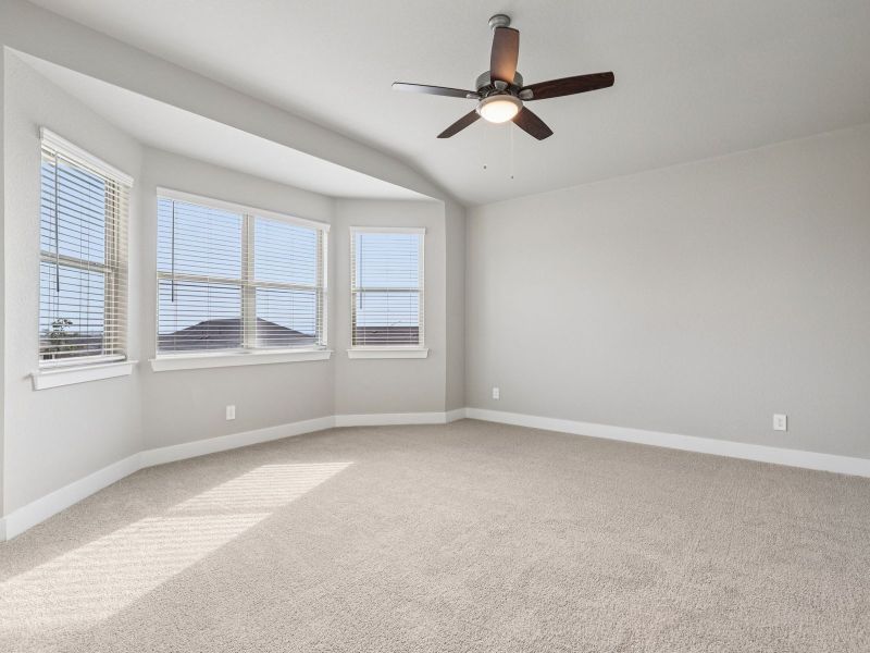 Spacious, unfurnished interior of a new home in Kallison Ranch, San Antonio (Image 20). Spacious, unfurnished interior of a new home in Kallison Ranch, San Antonio (Image 20).