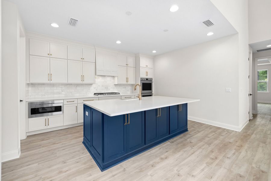 Representative furnished interior of a home built from the Palmetto by Riverside Homes in Mariposa at EverRange 40' Series, Jacksonville (Image 21).