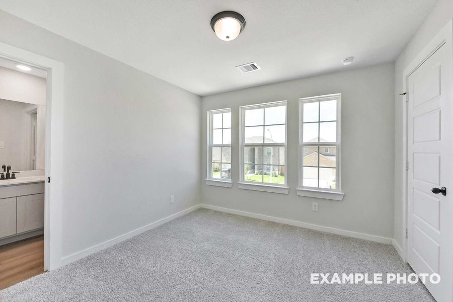 Representative unfurnished interior of a home built from the The Sequoia by Davidson Homes LLC in Sundance Cove, Crosby (Image 36).