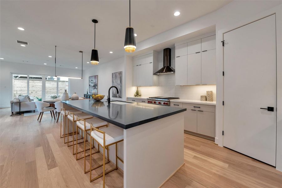 Furnished interior view inside a new home in , Houston (Image 14). Furnished interior view inside a new home in , Houston (Image 14).