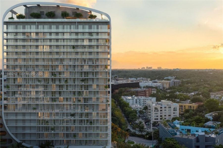 Condo located in Miami, FL showcasing its design and architecture (Image 35).