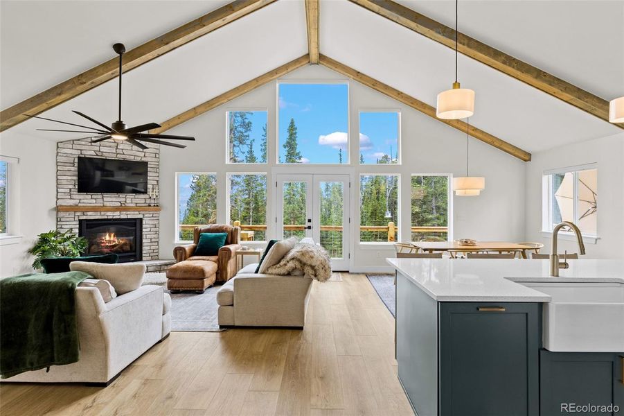 Furnished interior view inside a new home in , Fairplay (Image 23). Furnished interior view inside a new home in , Fairplay (Image 23).