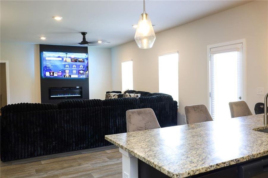 Furnished interior view inside a new home in , McDonough (Image 36).