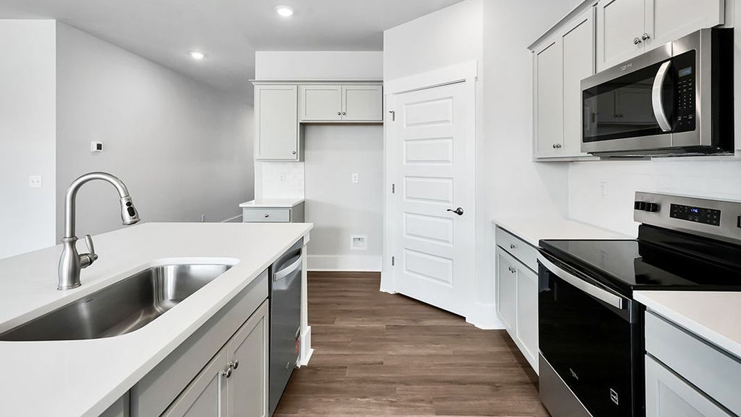Furnished interior view inside a new home in The Haven at Indigo Preserve, Leland (Image 8).