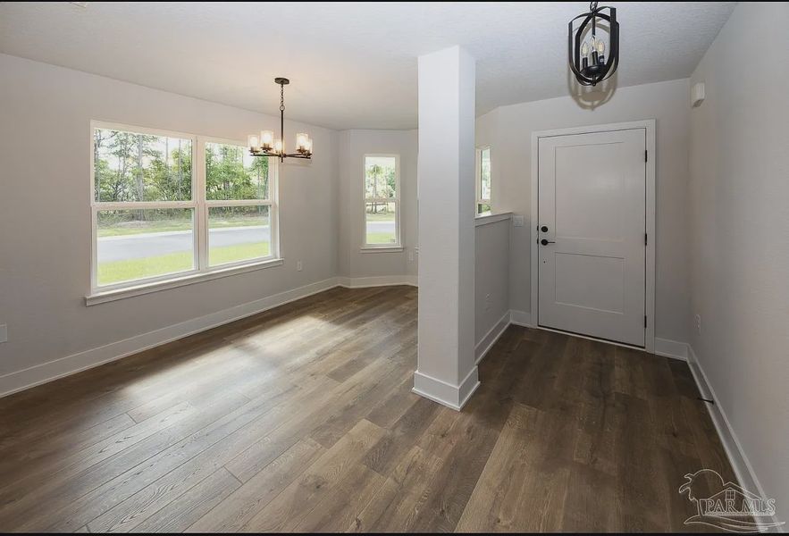 Spacious, unfurnished interior of a new home in Hidden Pines, Milton (Image 8).