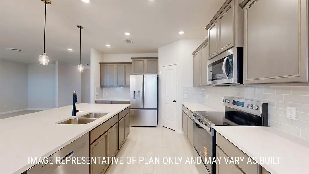 Representative furnished interior of a home built from the Parker II by D.R. Horton in Sterling Meadows, Salado (Image 7). Representative furnished interior of a home built from the Parker II by D.R. Horton in Sterling Meadows, Salado (Image 7).