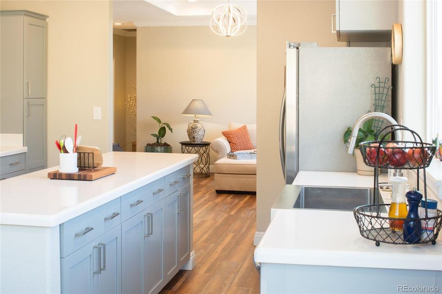 Furnished interior view inside a new home in , Crestone (Image 31).