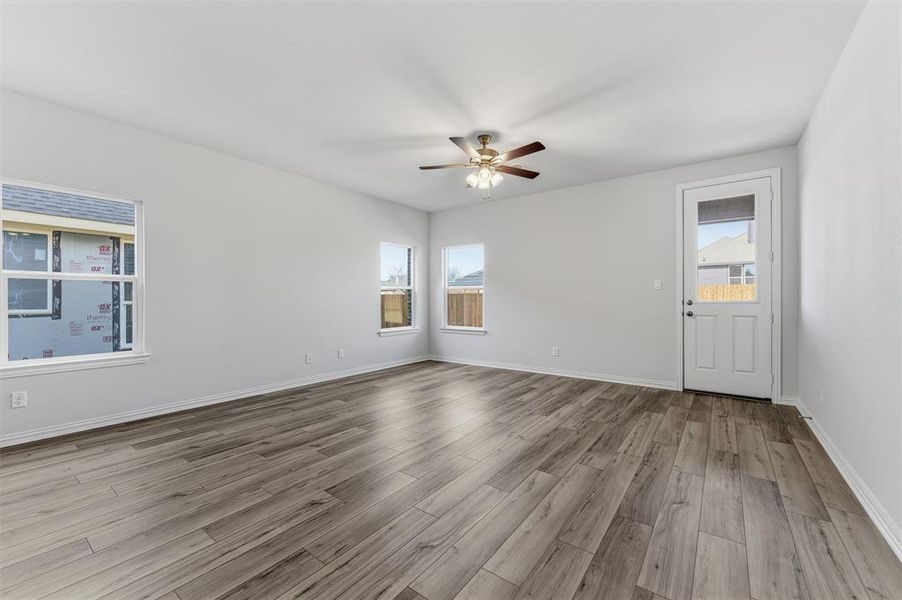 Spacious, unfurnished interior of a new home in Liberty Pointe, Gainesville (Image 22).