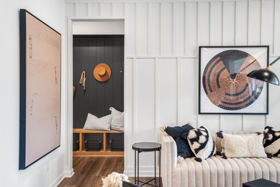 Representative furnished interior of a home built from the Claymore by Mattamy Homes in Magnolia Park Townes, Garner (Image 11).