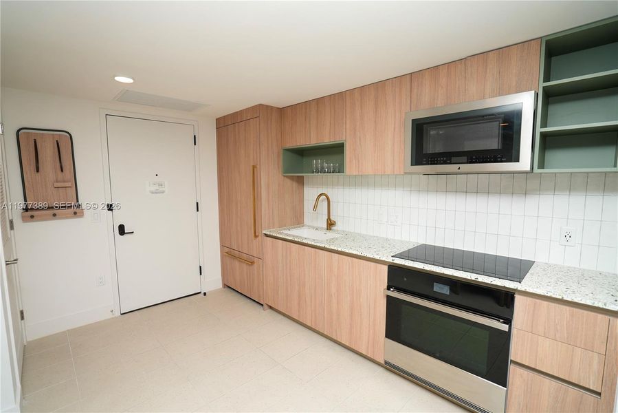 Furnished interior view inside a new home in , Miami (Image 8).