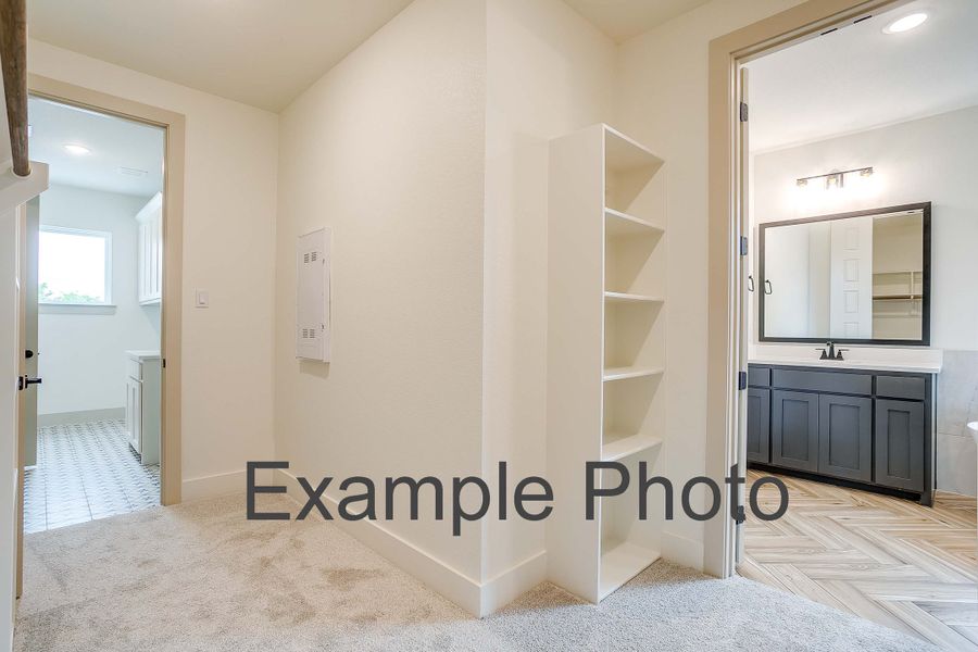 Representative furnished interior of a home built from the The Mansfield by Kenmark Homes in LeTara, Haslet (Image 25). Representative furnished interior of a home built from the The Mansfield by Kenmark Homes in LeTara, Haslet (Image 25).