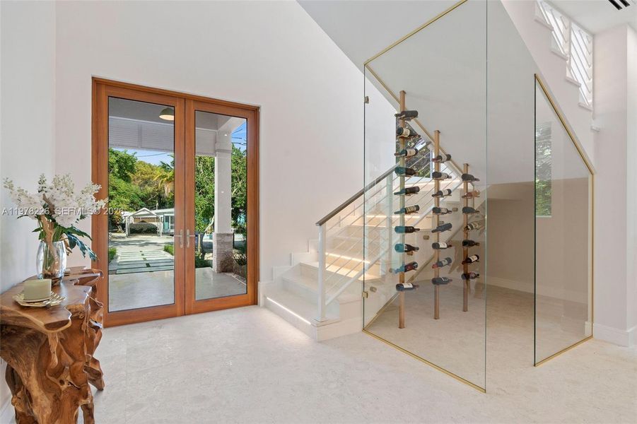 Furnished interior view inside a new home in , Islamorada, Village of Islands (Image 64).