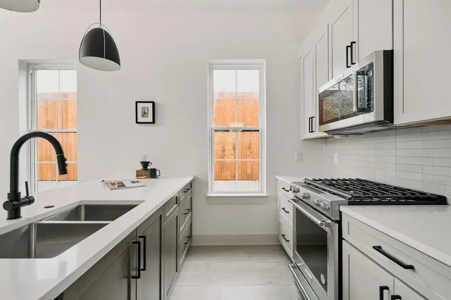 Furnished interior view inside a new home in , Austin (Image 3). Furnished interior view inside a new home in , Austin (Image 3).