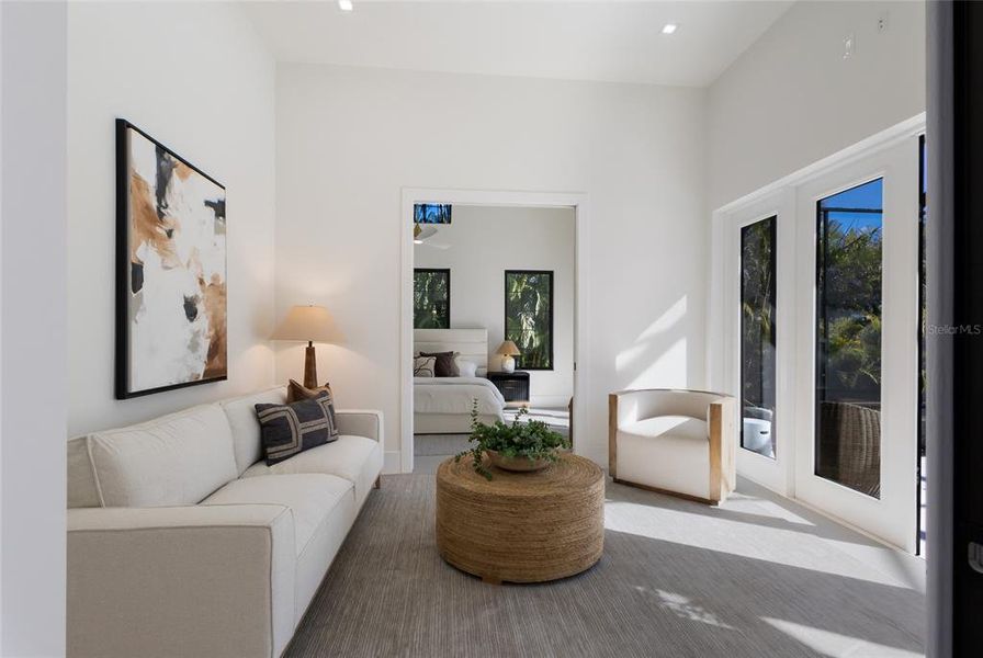 Furnished interior view inside a new home in , Sarasota (Image 8).