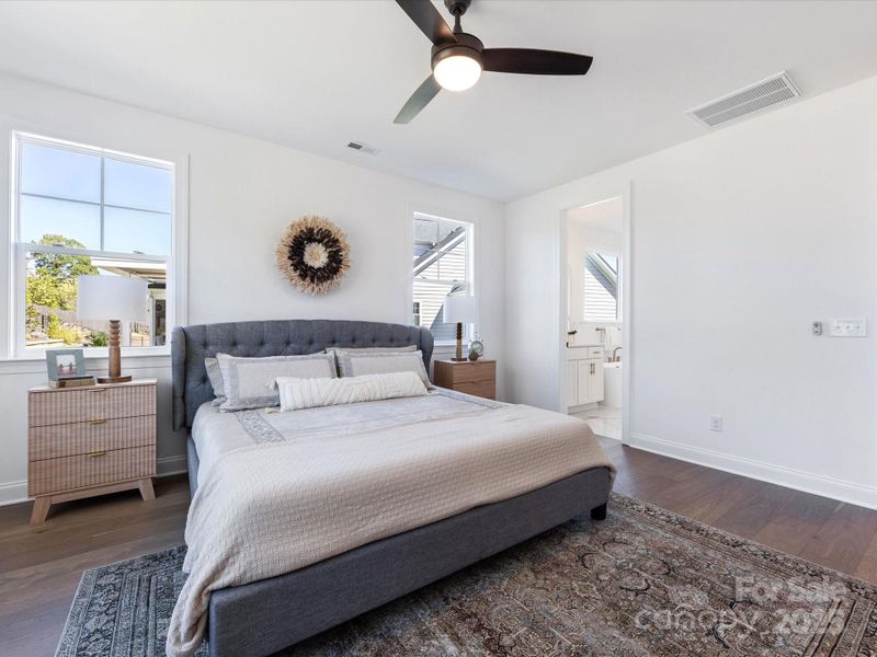 Furnished interior view inside a new home in Phillips Village, Matthews (Image 29).