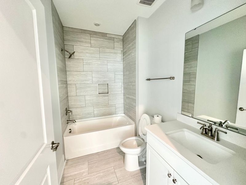 Furnished interior view inside a new home in Del Webb Wilmington at Mallory Creek, Leland (Image 6).