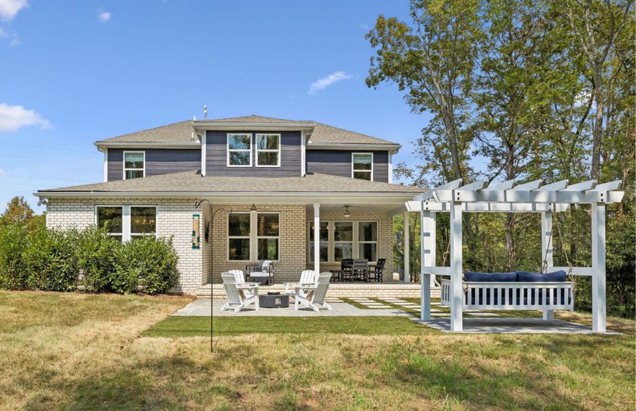 Representative exterior details of a home built from the Mystique by John Wieland in Treymor, Mount Juliet (Image 4).