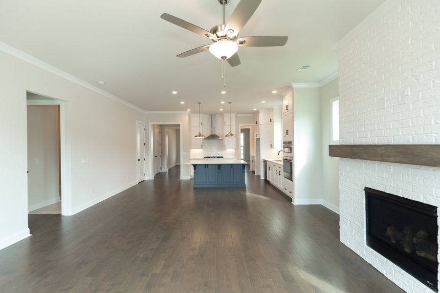 Representative unfurnished interior of a home built from the The Madilyn by The Providence Group in Waterhaven, Cumming (Image 41).