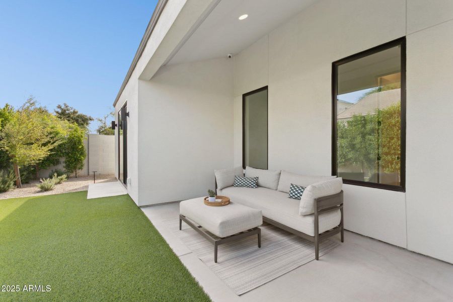 Covered patio Covered patio