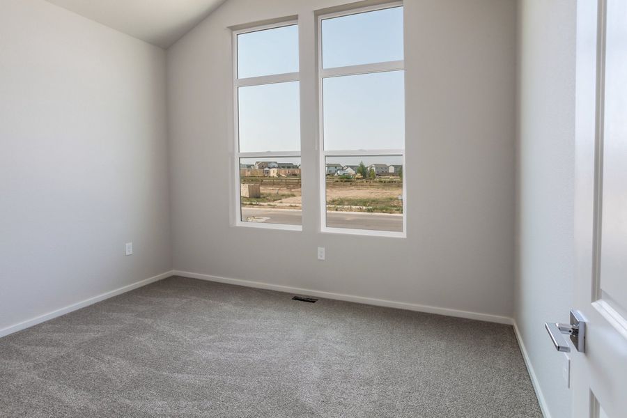 Spacious, unfurnished interior of a new home in Prairie Song, Windsor (Image 32). Spacious, unfurnished interior of a new home in Prairie Song, Windsor (Image 32).