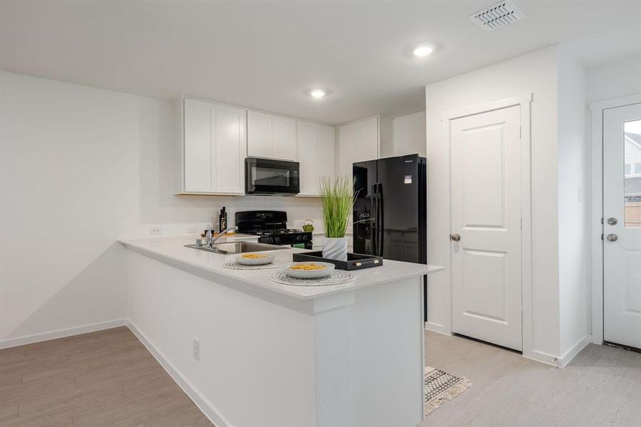 Furnished interior view inside a new home in Falcon Heights, Forney (Image 4).