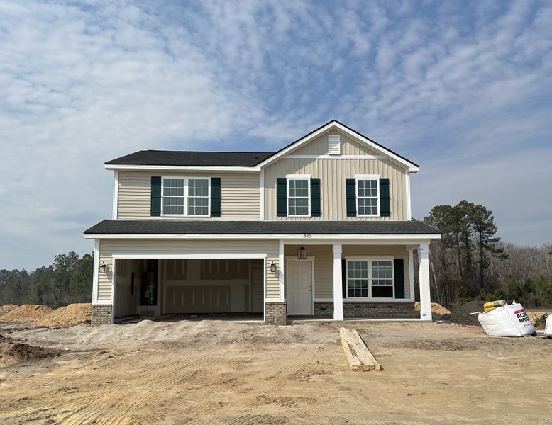 In-progress construction of a new home in Doctor's Creek, Ludowici, GA (Image 4). In-progress construction of a new home in Doctor's Creek, Ludowici, GA (Image 4).