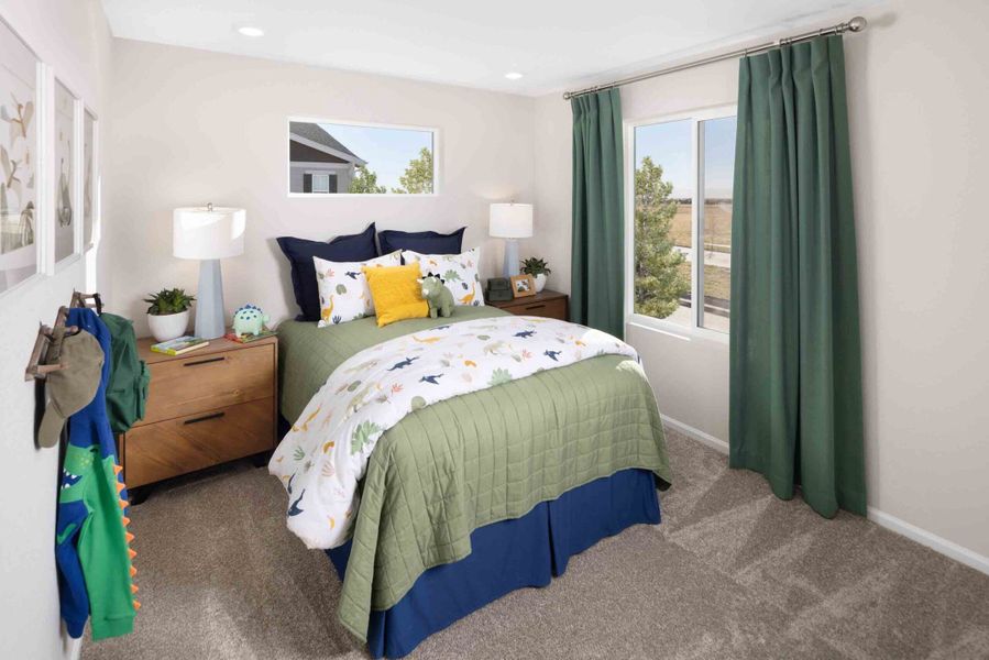 Representative furnished interior of a home built from the 2 by Risewell Homes in Woodrose at Painted Prairie, Aurora (Image 16). Representative furnished interior of a home built from the 2 by Risewell Homes in Woodrose at Painted Prairie, Aurora (Image 16).