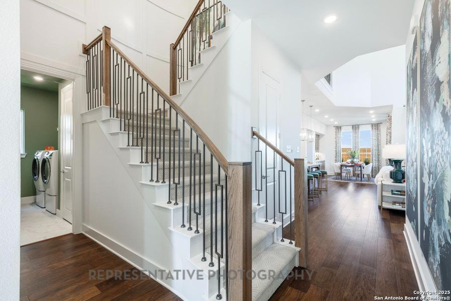 Spacious, unfurnished interior of a new home in The Ranches at Creekside, Boerne (Image 19). Spacious, unfurnished interior of a new home in The Ranches at Creekside, Boerne (Image 19).