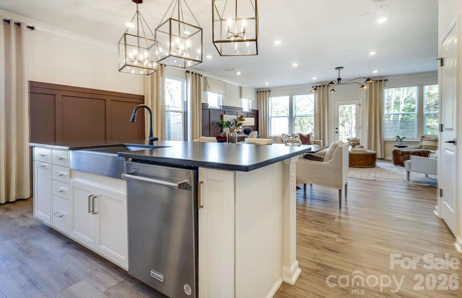Furnished interior view inside a new home in Galloway Towns, Charlotte (Image 15).