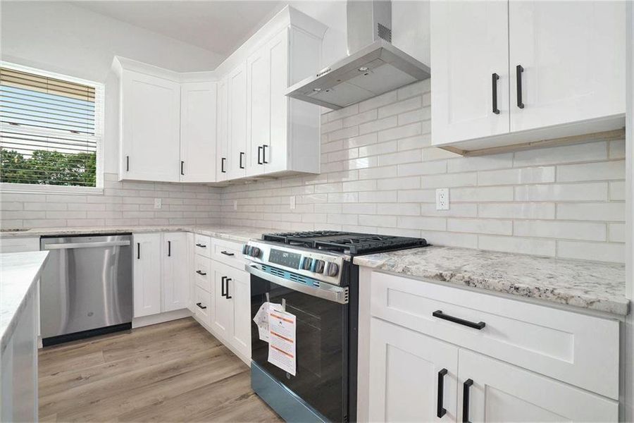 Furnished interior view inside a new home in , Conyers (Image 5). Furnished interior view inside a new home in , Conyers (Image 5).