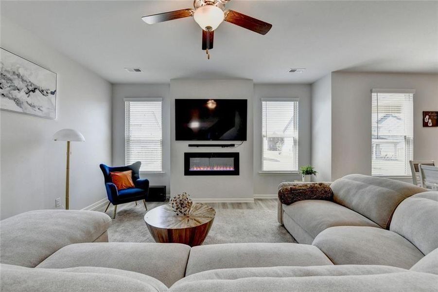 Furnished interior view inside a new home in Adagio, Dacula (Image 23).