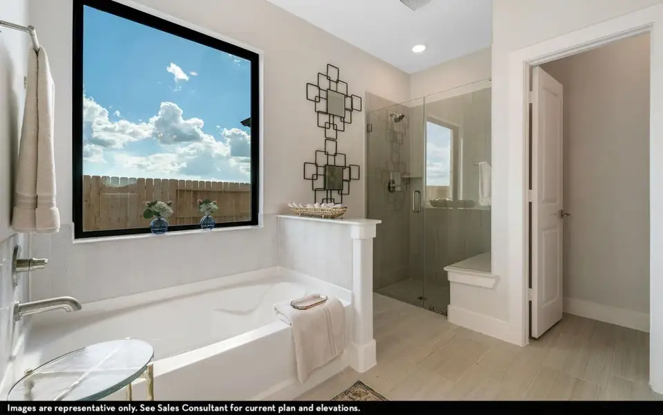 Furnished interior view inside a new home in Ashland, Angleton (Image 22).