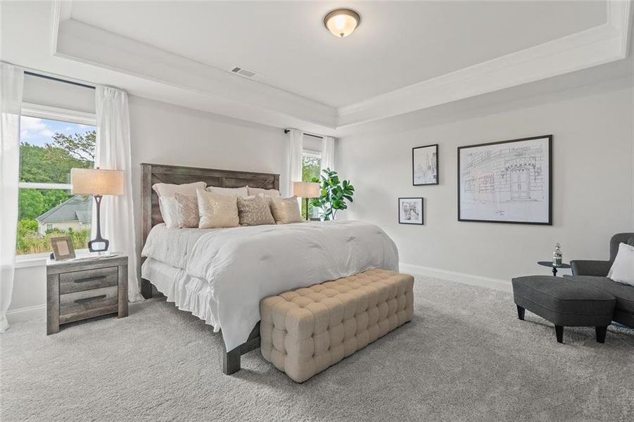 Furnished interior view inside a new home in Summerlin, Winder (Image 20).