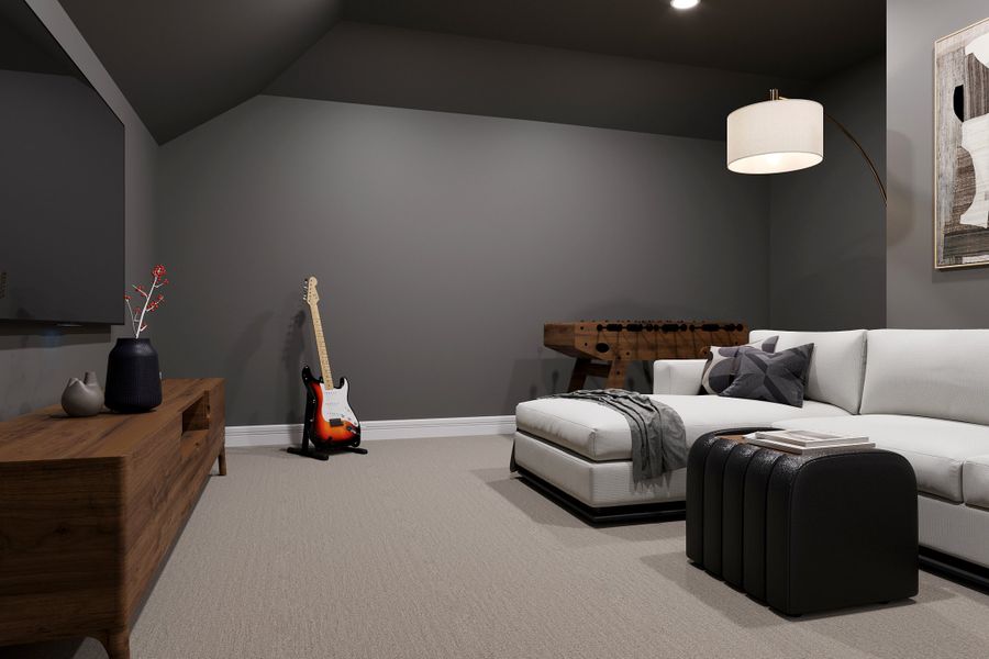 Representative furnished interior of a home built from the Parker by Beazer Homes in Enclave at Legacy Hills: Crossings 50', Celina (Image 9). Representative furnished interior of a home built from the Parker by Beazer Homes in Enclave at Legacy Hills: Crossings 50', Celina (Image 9).