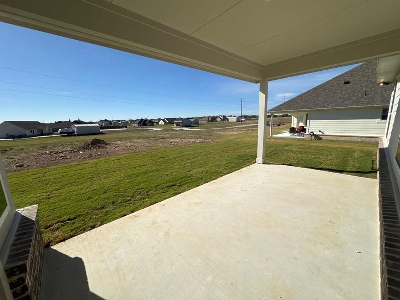 Exterior details and patio area of a home in Fairview Meadows, New Fairview (Image 3).