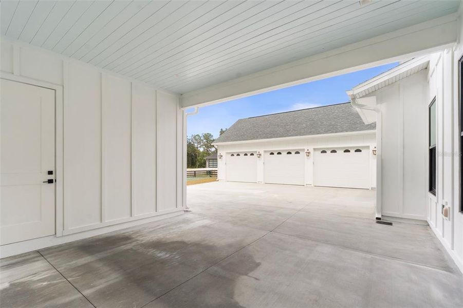 Exterior details and patio area of a home in , Newberry (Image 4). Exterior details and patio area of a home in , Newberry (Image 4).