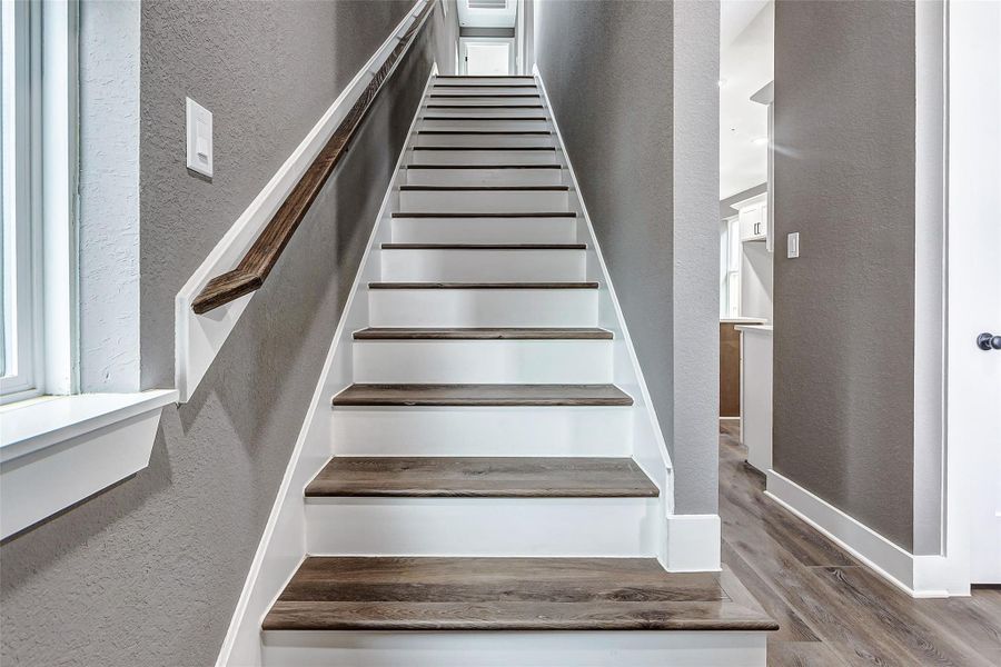 Close-up of interior finishes inside a home in , Houston (Image 21).