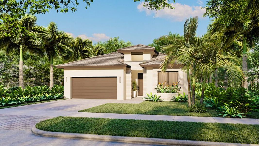 Front exterior of a home in the Maple Ridge community, located in Ave Maria, FL (Image 14). Front exterior of a home in the Maple Ridge community, located in Ave Maria, FL (Image 14).