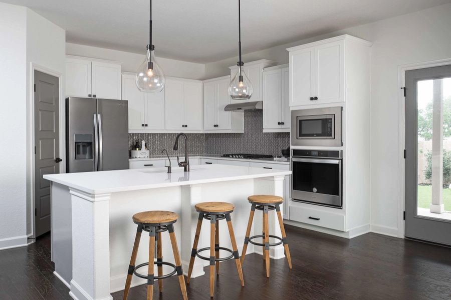Representative furnished interior of a home built from the Pecos by Ashton Woods in Megan's Landing 50's, Castroville (Image 5). Representative furnished interior of a home built from the Pecos by Ashton Woods in Megan's Landing 50's, Castroville (Image 5).