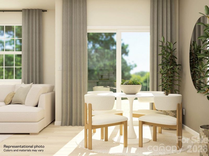 Furnished interior view inside a new home in Cannon Village, York (Image 8).