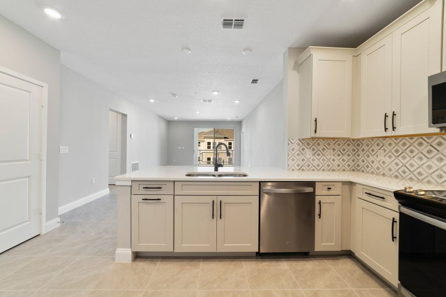 Furnished interior view inside a new home in Gatherings® of Lake Nona, Orlando (Image 8).