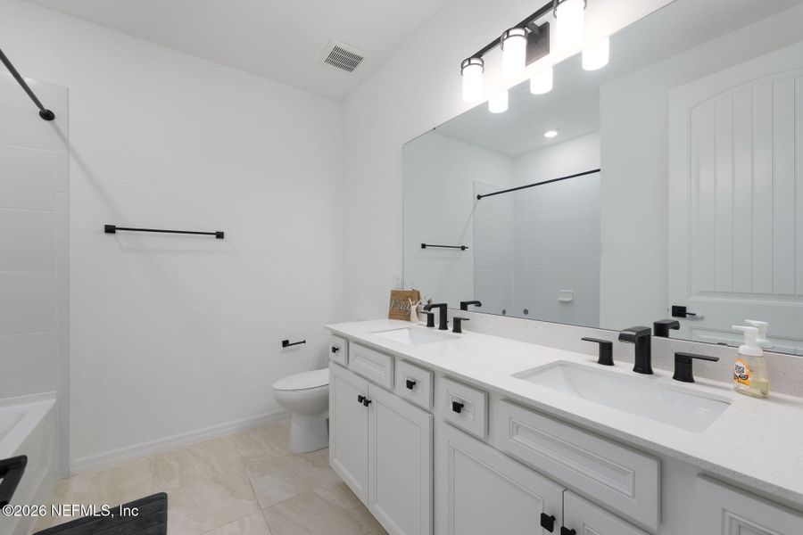 Furnished interior view inside a new home in , Jacksonville (Image 14).