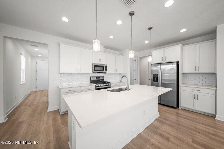 Furnished interior view inside a new home in Verano Creek, St. Augustine (Image 9).