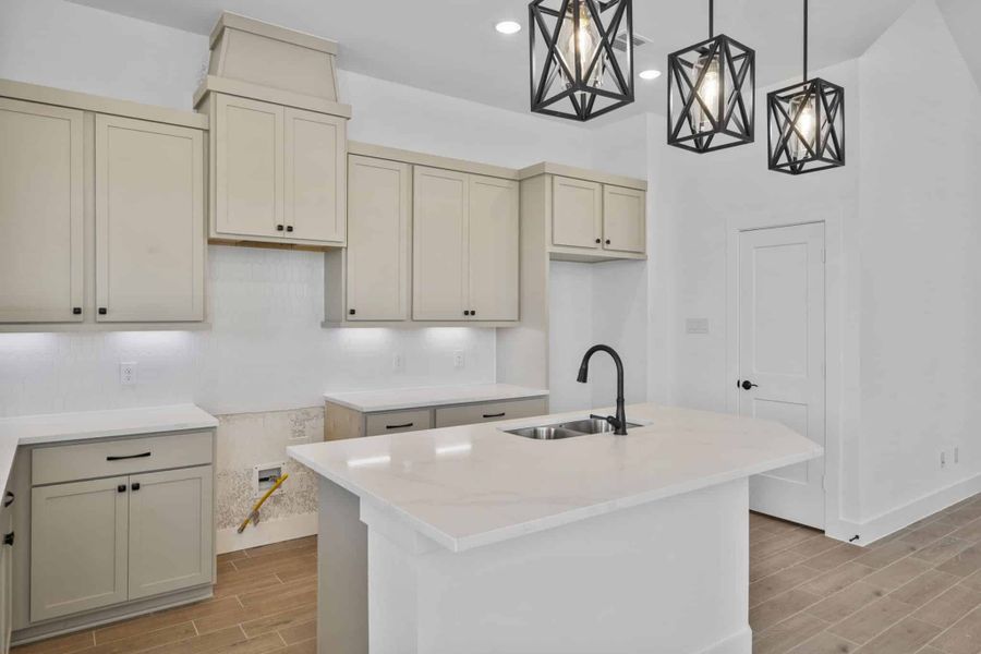 Furnished interior view inside a new home in Bridgeland, Cypress (Image 10). Furnished interior view inside a new home in Bridgeland, Cypress (Image 10).